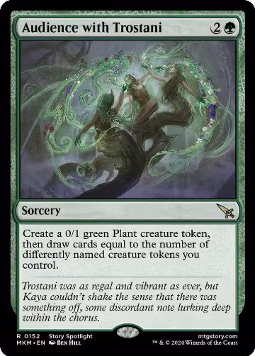 Audience with Trostani (152), Murders at Karlov Manor — Magic card price