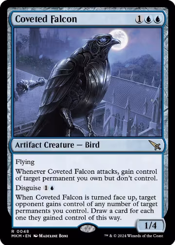 Coveted Falcon (48), Murders at Karlov Manor — Magic card price