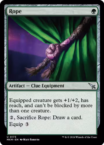 Rope (173), Murders at Karlov Manor — Magic card price