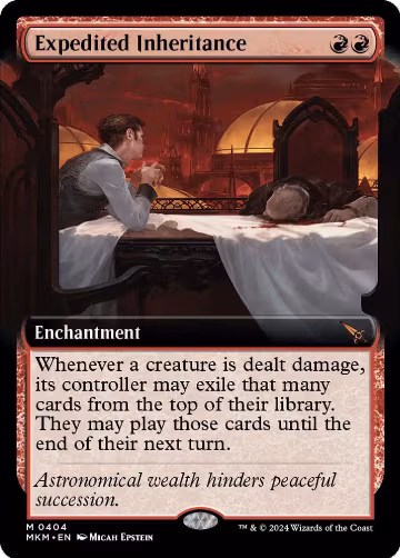 Expedited Inheritance (Extended Art) (404), Murders at Karlov Manor — Magic card price