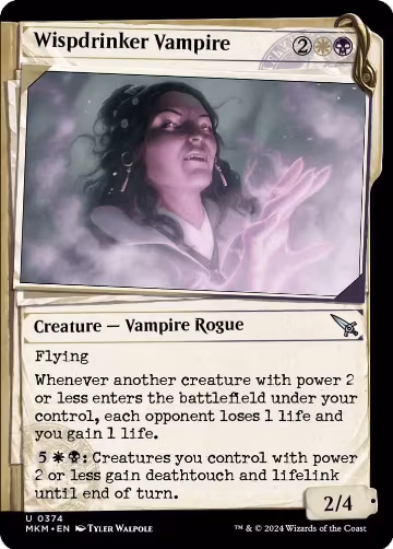 Wispdrinker Vampire (Showcase) (374), Murders at Karlov Manor — Magic card price