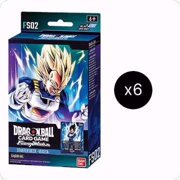 Starter Deck 2: Vegeta Display, Starter Deck 2: Vegeta — DB Fusion sealed product price