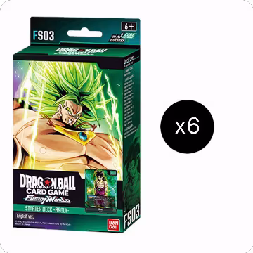 Starter Deck 3: Broly Display, Starter Deck 3: Broly — DB Fusion sealed product price
