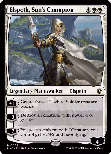 Elspeth, Sun's Champion (62), Commander: Murders at Karlov Manor — Magic card price