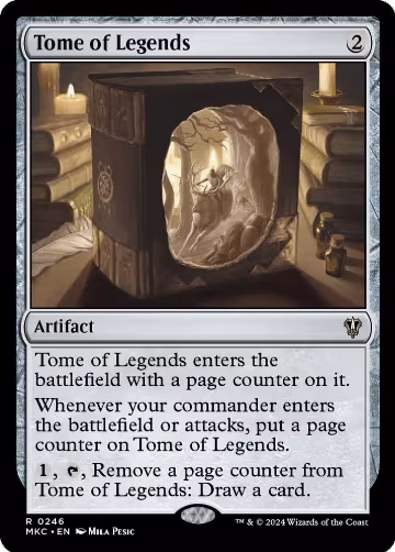 Tome of Legends (246), Commander: Murders at Karlov Manor — Magic card price