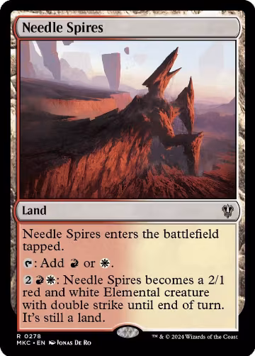 Needle Spires (278), Commander: Murders at Karlov Manor — Magic card price
