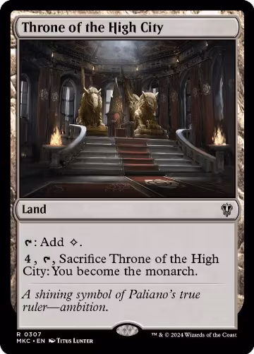Throne of the High City (307), Commander: Murders at Karlov Manor — Magic card price
