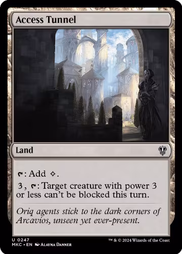 Access Tunnel (247), Commander: Murders at Karlov Manor — Magic card price