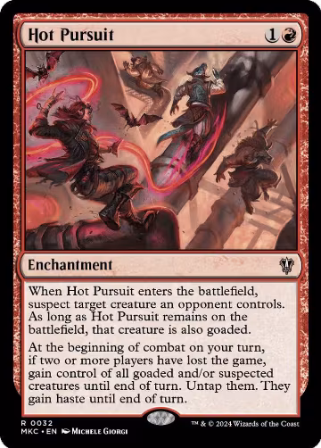 Hot Pursuit (32), Commander: Murders at Karlov Manor — Magic card price