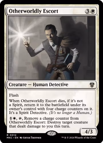 Otherworldly Escort (12), Commander: Murders at Karlov Manor — Magic card price