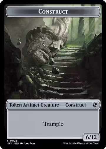 Construct // Soldier Double-Sided Token (23 // 3), Commander: Murders at Karlov Manor — Magic card price