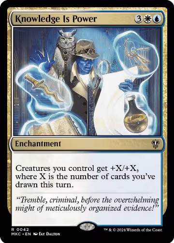Knowledge is Power (42), Commander: Murders at Karlov Manor — Magic card price