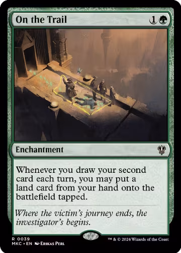 On the Trail (39), Commander: Murders at Karlov Manor — Magic card price