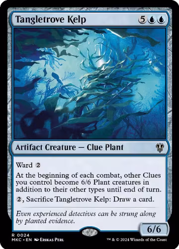 Tangletrove Kelp (24), Commander: Murders at Karlov Manor — Magic card price