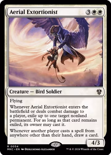 Aerial Extortionist (54), Commander: Murders at Karlov Manor — Magic card price