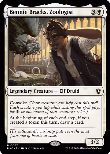 Bennie Bracks, Zoologist (57), Commander: Murders at Karlov Manor — Magic card price