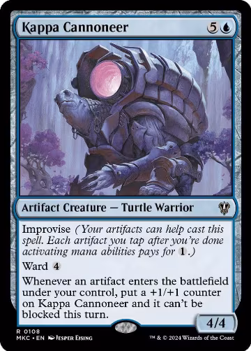 Kappa Cannoneer (108), Commander: Murders at Karlov Manor — Magic card price