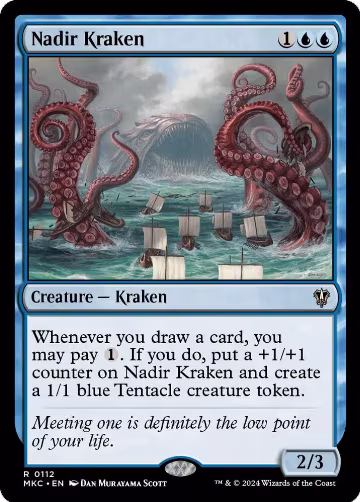 Nadir Kraken (112), Commander: Murders at Karlov Manor — Magic card price