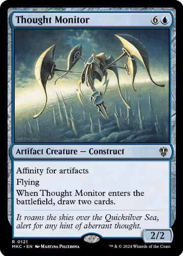 Thought Monitor (121), Commander: Murders at Karlov Manor — Magic card price