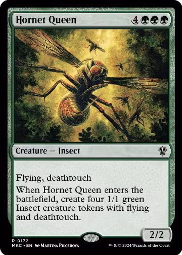 Hornet Queen (172), Commander: Murders at Karlov Manor — Magic card price