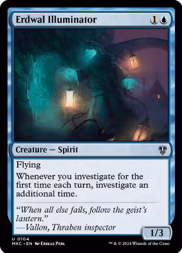 Erdwal Illuminator (104), Commander: Murders at Karlov Manor — Magic card price