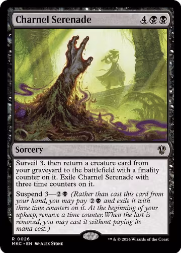 Charnel Serenade (26), Commander: Murders at Karlov Manor — Magic card price