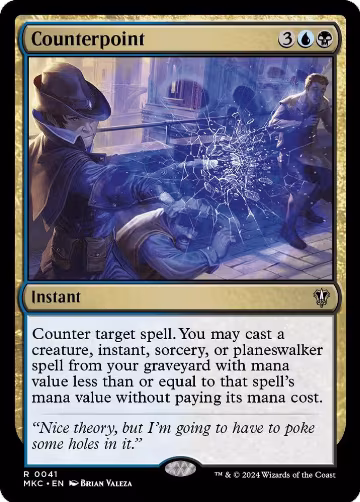 Counterpoint (41), Commander: Murders at Karlov Manor — Magic card price