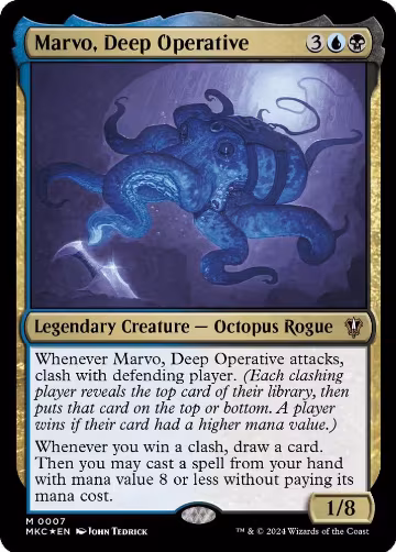 Marvo, Deep Operative (7), Commander: Murders at Karlov Manor — Magic card price