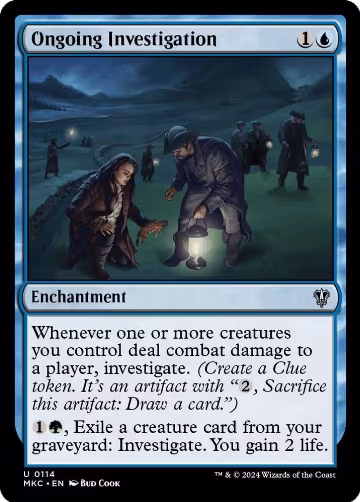 Ongoing Investigation (114), Commander: Murders at Karlov Manor — Magic card price