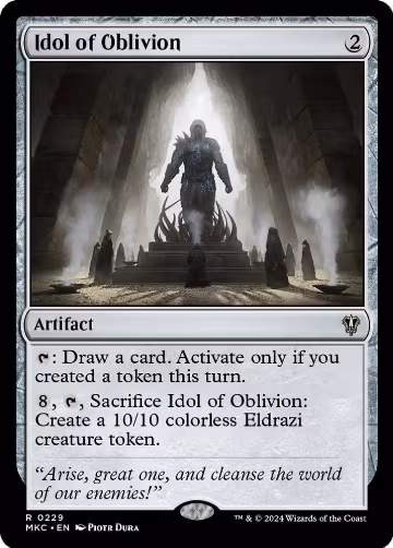 Idol of Oblivion (229), Commander: Murders at Karlov Manor — Magic card price