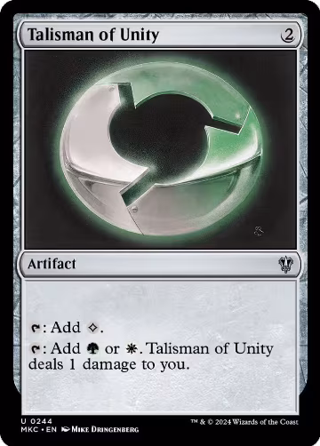 Talisman of Unity (244), Commander: Murders at Karlov Manor — Magic card price