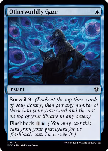 Otherworldly Gaze (115), Commander: Murders at Karlov Manor — Magic card price