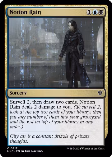 Notion Rain (217), Commander: Murders at Karlov Manor — Magic card price