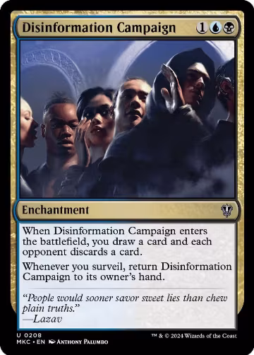 Disinformation Campaign (208), Commander: Murders at Karlov Manor — Magic card price