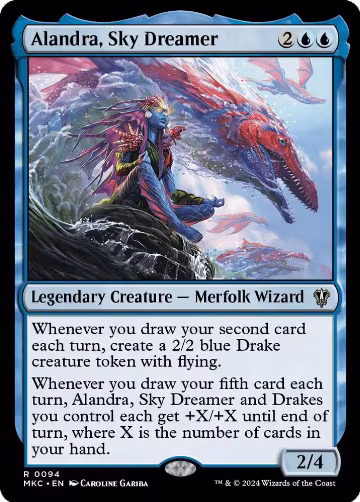 Alandra, Sky Dreamer (94), Commander: Murders at Karlov Manor — Magic card price
