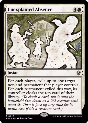 Unexplained Absence (17), Commander: Murders at Karlov Manor — Magic card price