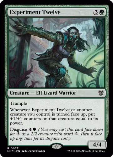Experiment Twelve (37), Commander: Murders at Karlov Manor — Magic card price