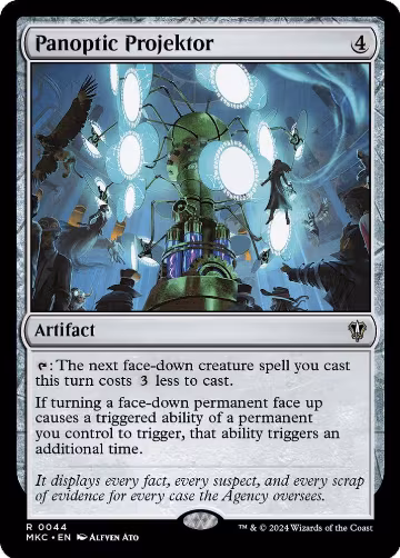 Panoptic Projektor (44), Commander: Murders at Karlov Manor — Magic card price
