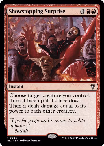 Showstopping Surprise (35), Commander: Murders at Karlov Manor — Magic card price