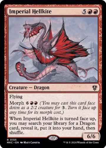 Imperial Hellkite (155), Commander: Murders at Karlov Manor — Magic card price