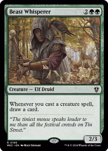 Beast Whisperer (166), Commander: Murders at Karlov Manor — Magic card price