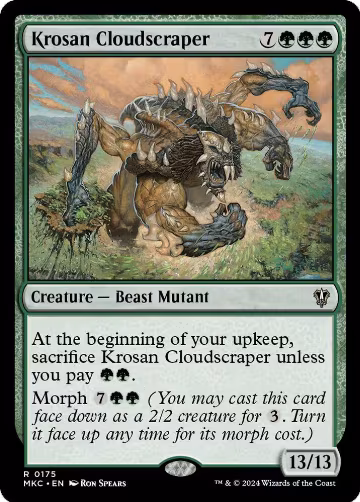 Krosan Cloudscraper (175), Commander: Murders at Karlov Manor — Magic card price