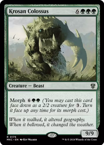 Krosan Colossus (176), Commander: Murders at Karlov Manor — Magic card price