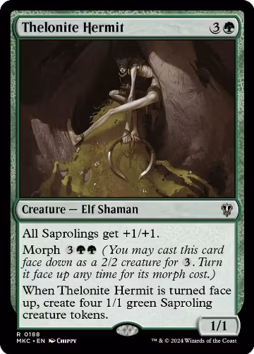 Thelonite Hermit (188), Commander: Murders at Karlov Manor — Magic card price