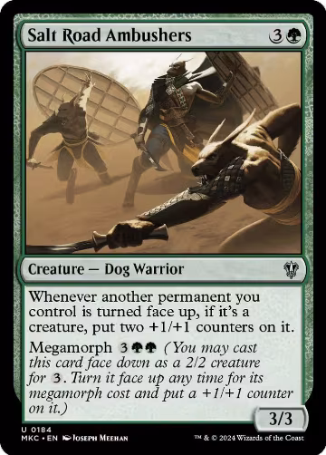 Salt Road Ambushers (184), Commander: Murders at Karlov Manor — Magic card price
