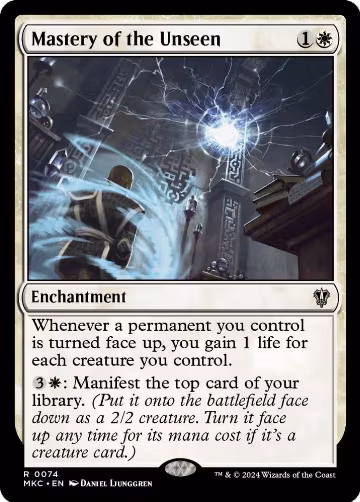 Mastery of the Unseen (74), Commander: Murders at Karlov Manor — Magic card price