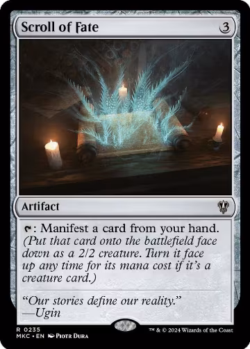 Scroll of Fate (235), Commander: Murders at Karlov Manor — Magic card price