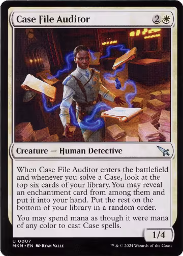 Case File Auditor (a) (7), Murders at Karlov Manor — Magic card price