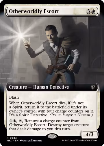 Otherworldly Escort (Extended Art) (323), Commander: Murders at Karlov Manor — Magic card price