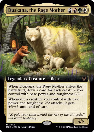 Duskana, the Rage Mother (Extended Art) (312), Commander: Murders at Karlov Manor — Magic card price